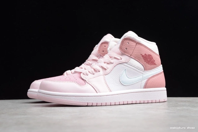 Rep CW5379-600 Mid 1 Pink Digital Jordan Air 0703